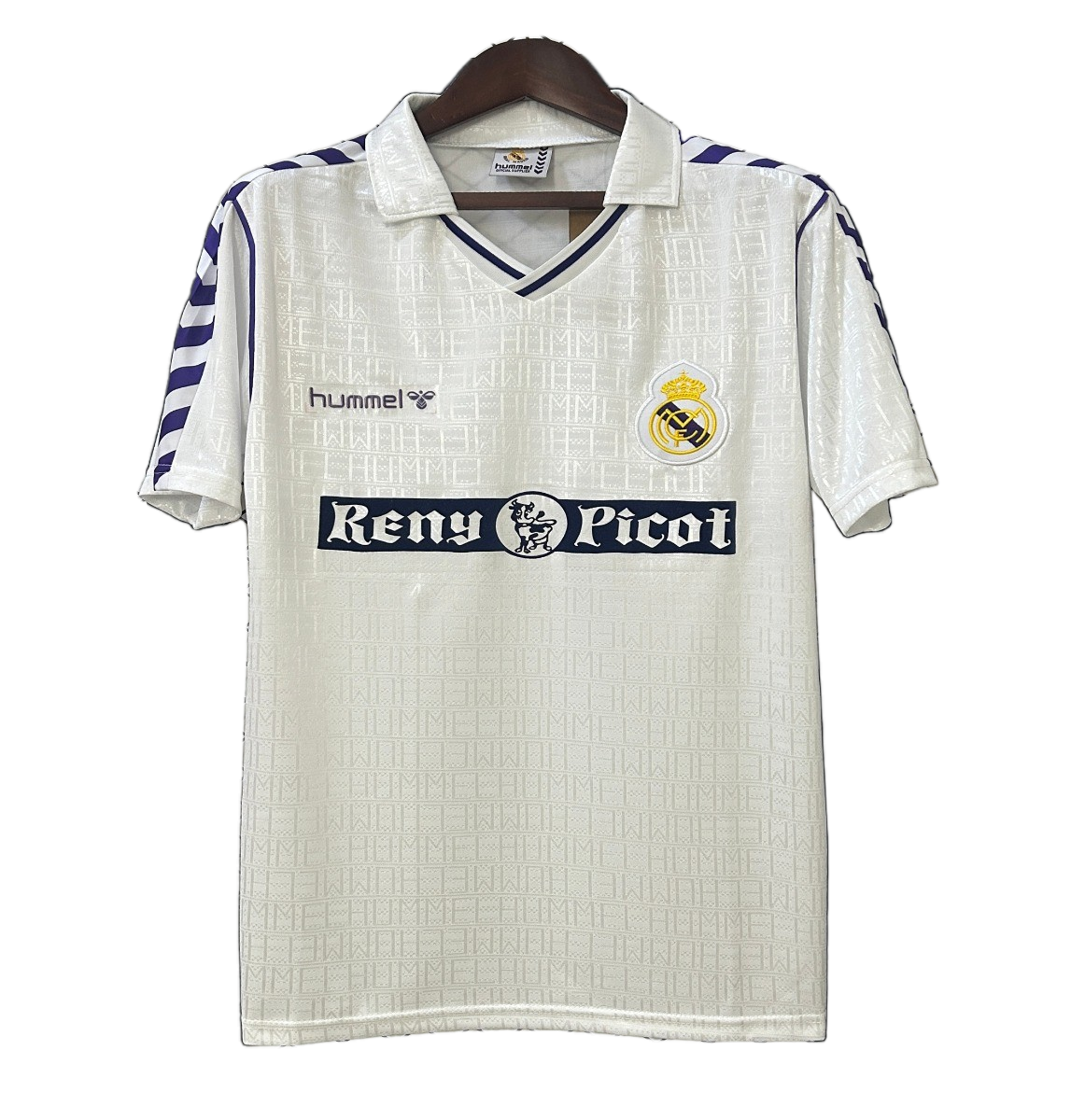 Real Madrid 1989/90 Home Jersey – Retro Version
