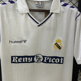 Real Madrid 1989/90 Home Jersey – Retro Version
