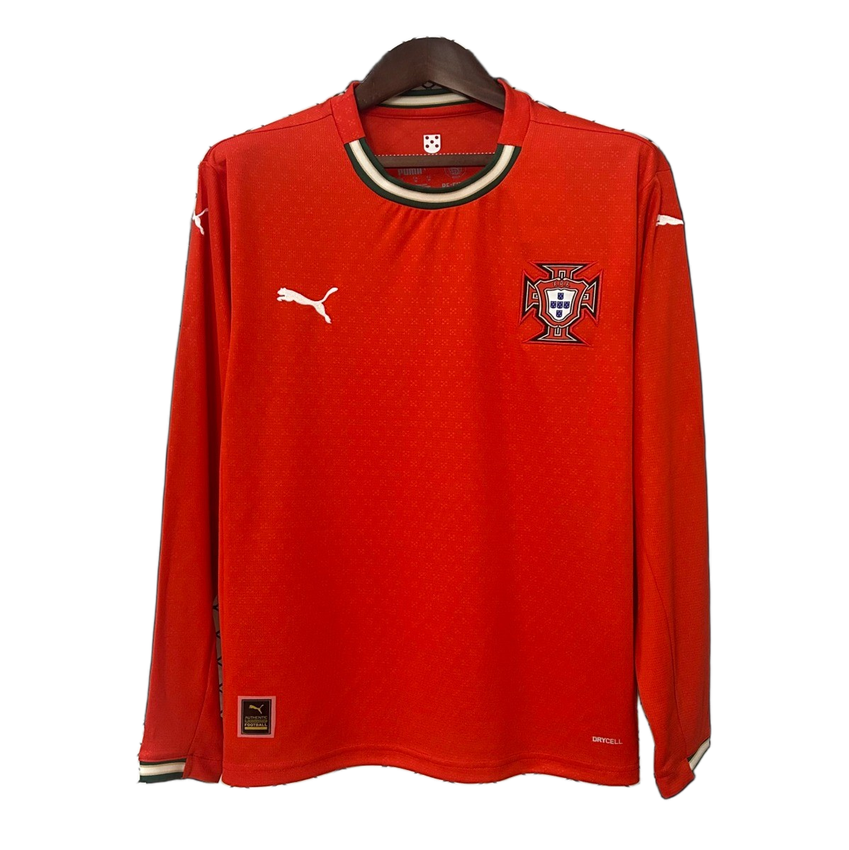 Portugal 2025 Home Jersey – Long Sleeve
