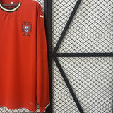 Portugal 2025 Home Jersey – Long Sleeve