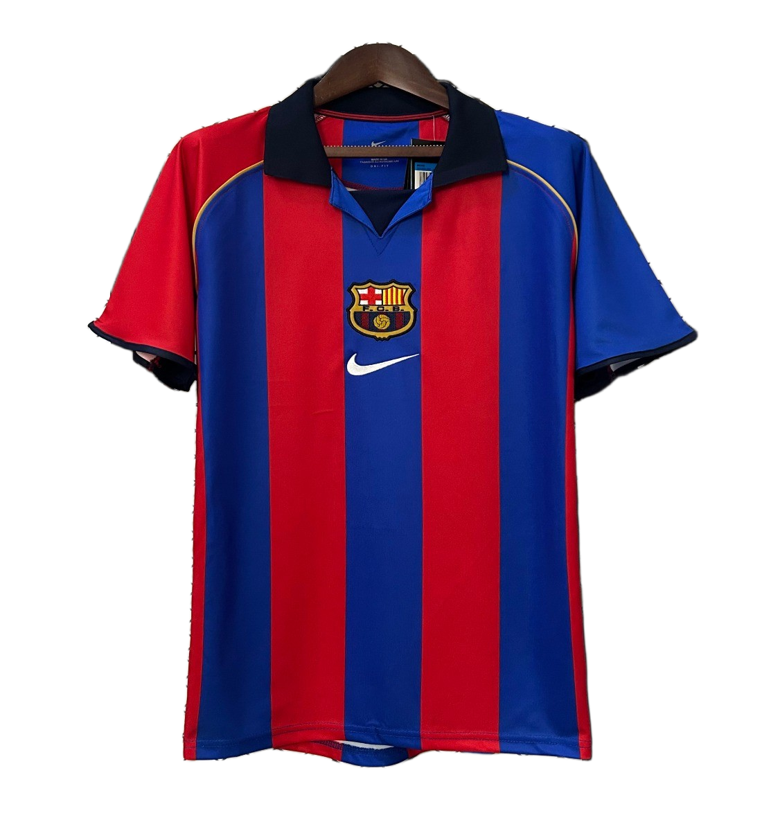 FC Barcelona 2001/02 Home Jersey – Retro Version