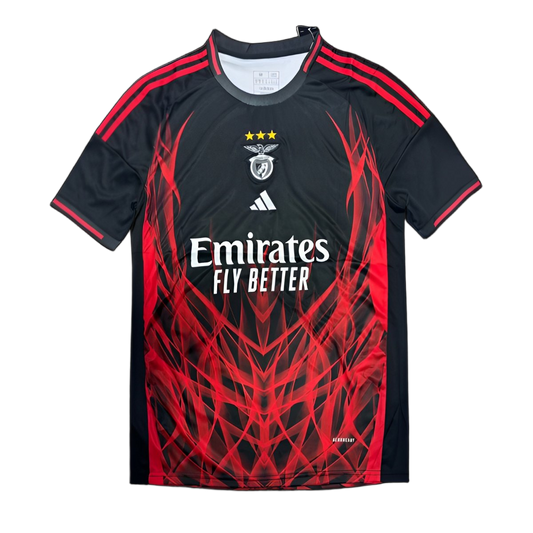 Benfica 2025/26 Away Jersey – Special Edition – Black