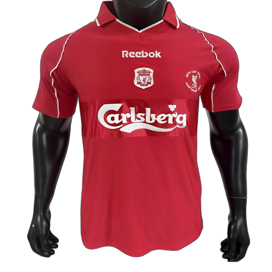 Liverpool 2000/01 Home Jersey – Retro Version