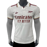 Arsenal 2025/26 Away Jersey – Player Version – White