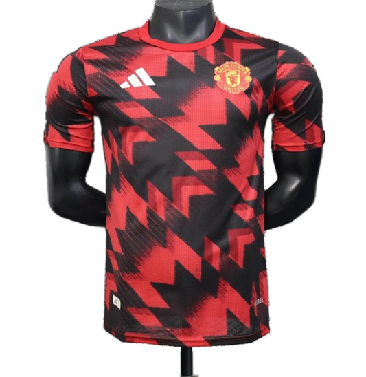 Manchester United 2025/26 Pre – Match Training Top – Player Version – Red