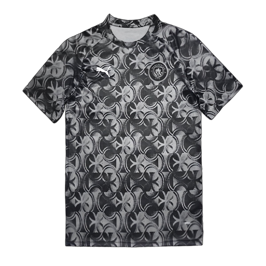 Manchester City 2025/26 Pre – Match Training Top – Player Version – Black