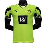 Borussia Dortmund 2025/26 Home Jersey – Player Version – Green