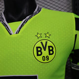 Borussia Dortmund 2025/26 Home Jersey – Player Version – Green