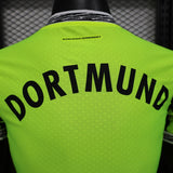Borussia Dortmund 2025/26 Home Jersey – Player Version – Green
