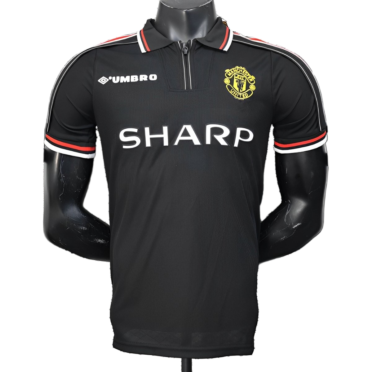 Manchester United 1998/99 Third Jersey – Player Version – Black