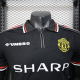 Manchester United 1998/99 Third Jersey – Player Version – Black