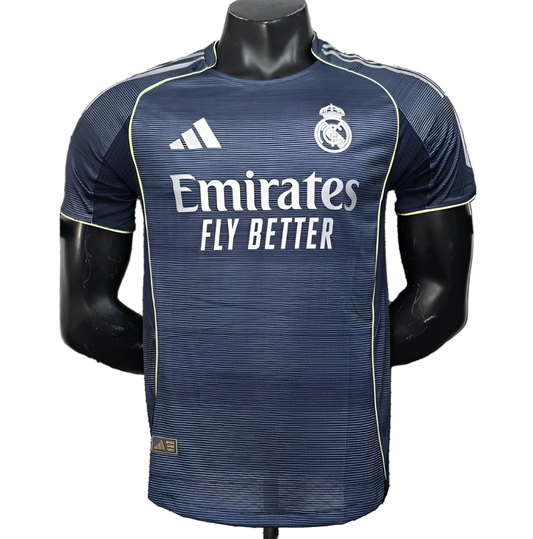 Real Madrid 2025/26 Away Jersey – Player Version