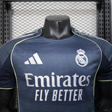 Real Madrid 2025/26 Away Jersey – Player Version