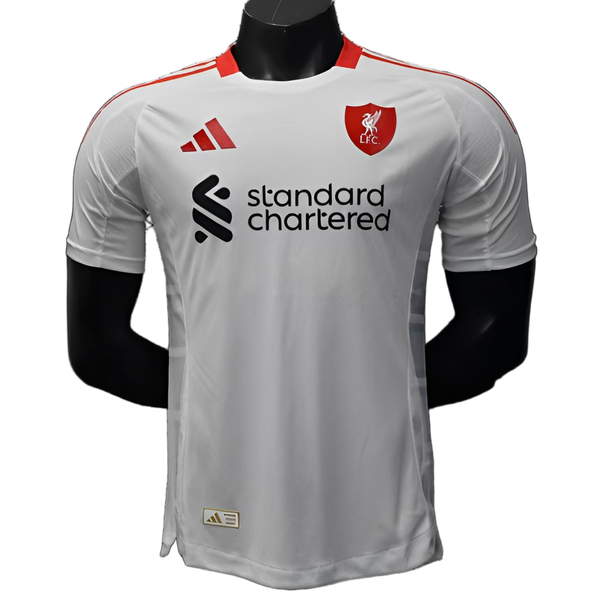 Liverpool 2025/26 Away Jersey – Player Version – White