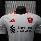 Liverpool 2025/26 Away Jersey – Player Version – White