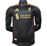 Liverpool 2025/26 Third Jersey – Player Version – Black