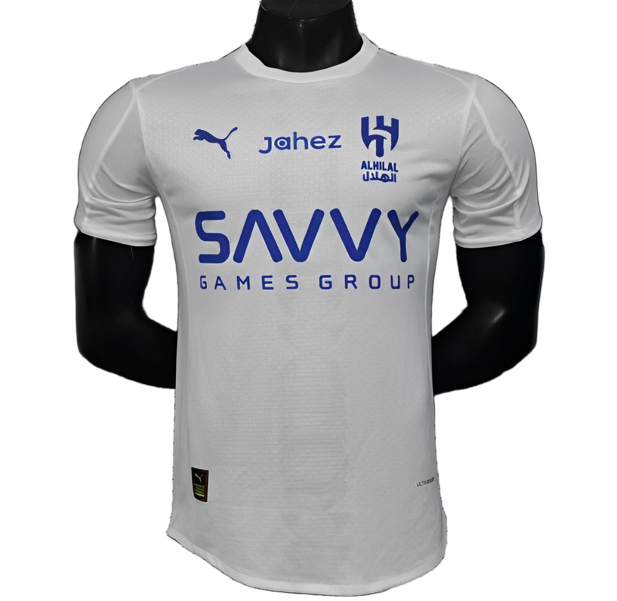 Al – hilal 2025/26 Away Jersey – Player Version – White/Blue
