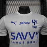 Al – hilal 2025/26 Away Jersey – Player Version – White/Blue