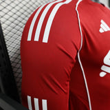 Liverpool 2025/26 Home Jersey – Player Version – Long Sleeve