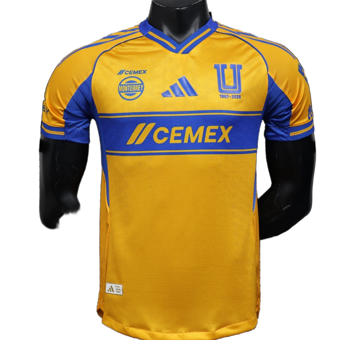 Tigres UANL 2025/26 Home Jersey – Player Version – Blue/Yellow
