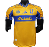 Tigres UANL 2025/26 Home Jersey – Player Version – Blue/Yellow