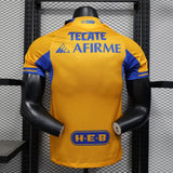 Tigres UANL 2025/26 Home Jersey – Player Version – Blue/Yellow