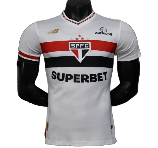 São Paulo 2025/26 Home Jersey – Player Version