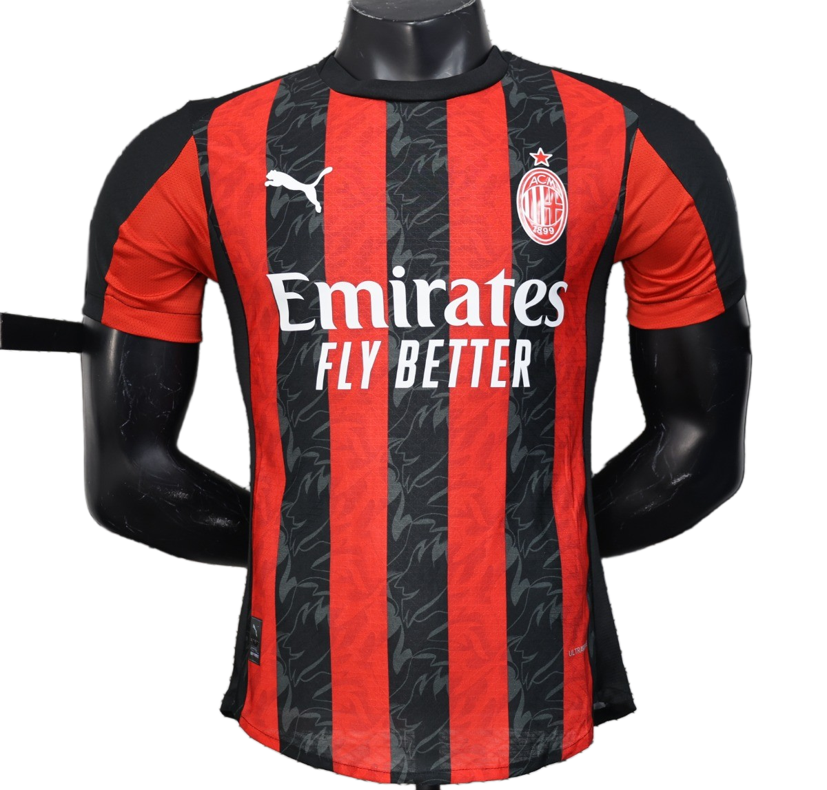 AC Milan 2025/26 Home Jersey – Player Version