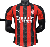 AC Milan 2025/26 Home Jersey – Player Version