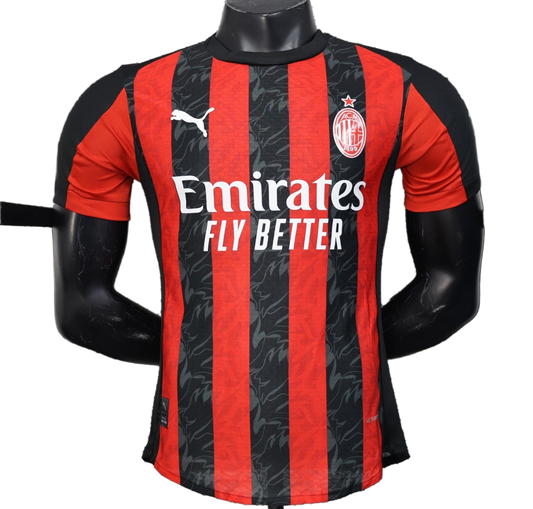 AC Milan 2025/26 Home Jersey – Player Version