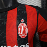 AC Milan 2025/26 Home Jersey – Player Version