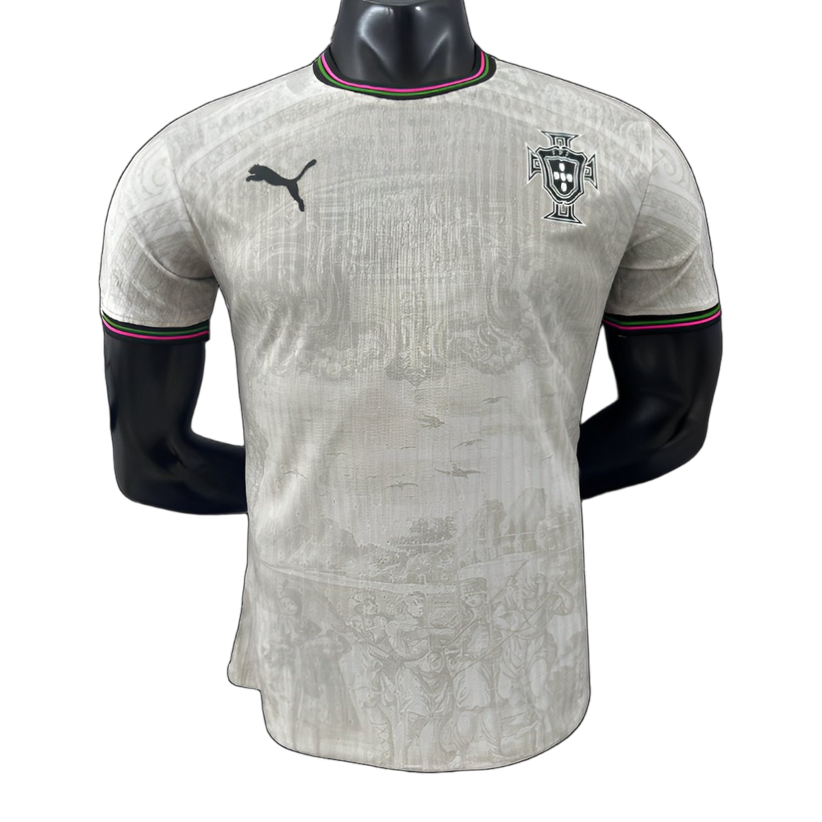Portugal 2025 Away Jersey – Player Version – White