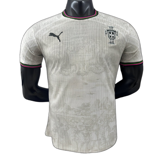 Portugal 2025 Away Jersey – Player Version – White