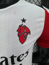 AC Milan 2025/26 Away Jersey – Player Version – White