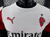 AC Milan 2025/26 Away Jersey – Player Version – White