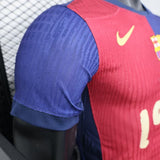 FC Barcelona 2025/26 Home Jersey – Player Version – Pink