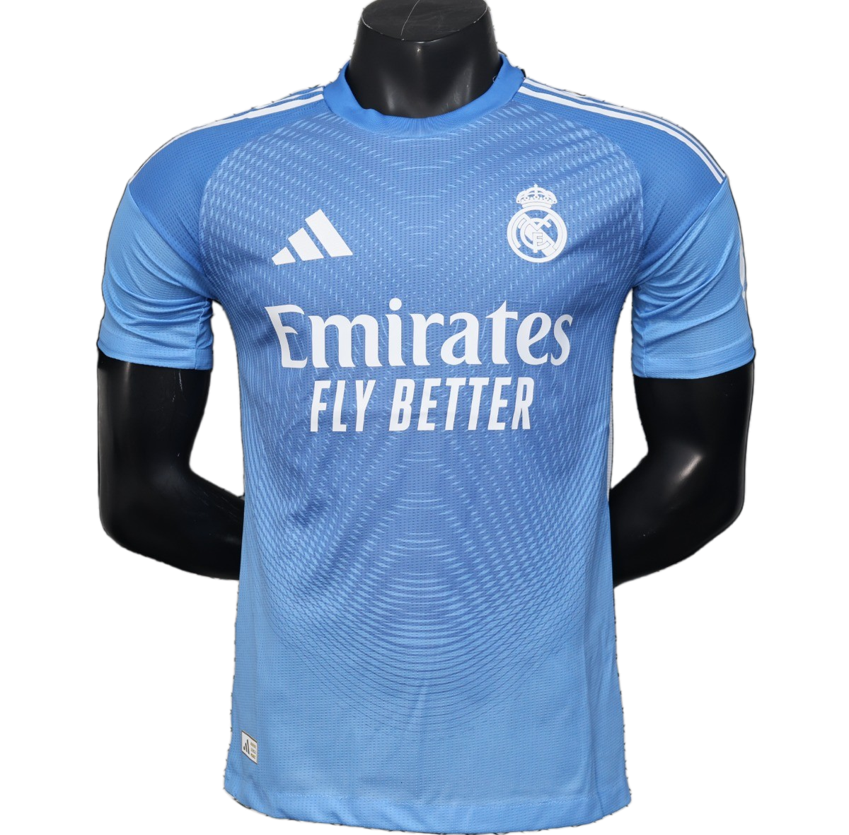 Real Madrid 2025/26 Goalkeeper Jersey – Player Version – Blue