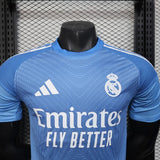 Real Madrid 2025/26 Goalkeeper Jersey – Player Version – Blue