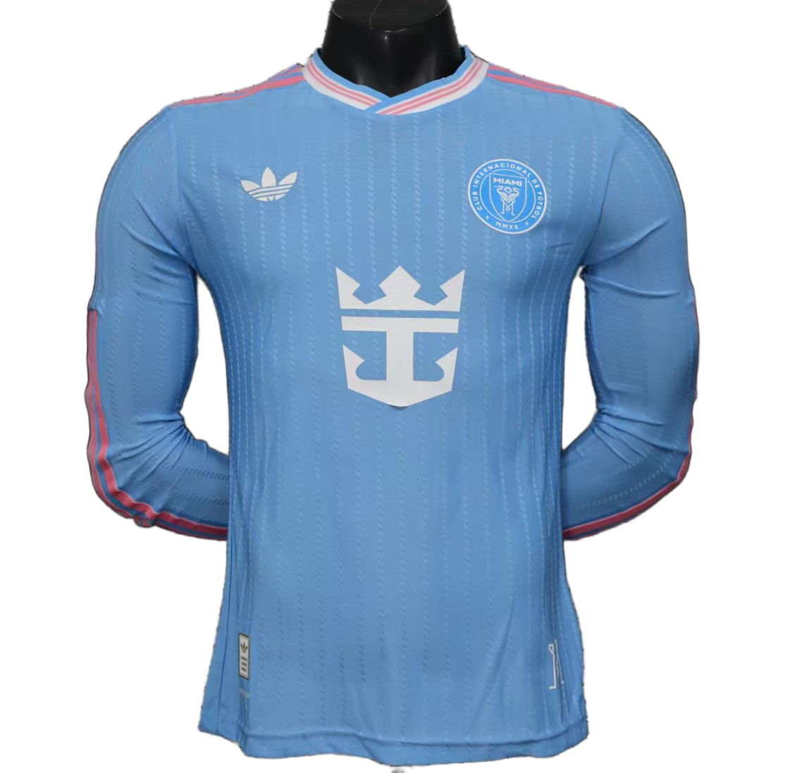 Inter Milan 2025/26 Third Jersey – Player Version – Long Sleeve – Blue
