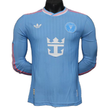 Inter Milan 2025/26 Third Jersey – Player Version – Long Sleeve – Blue