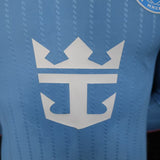 Inter Milan 2025/26 Third Jersey – Player Version – Long Sleeve – Blue
