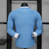 Inter Milan 2025/26 Third Jersey – Player Version – Long Sleeve – Blue