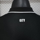 Manchester City 2025/26 Away Jersey – Player Version – Black