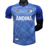 Millonarios 2025/26 Home Jersey – Player Version – Blue