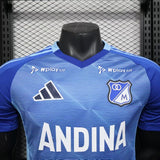 Millonarios 2025/26 Home Jersey – Player Version – Blue