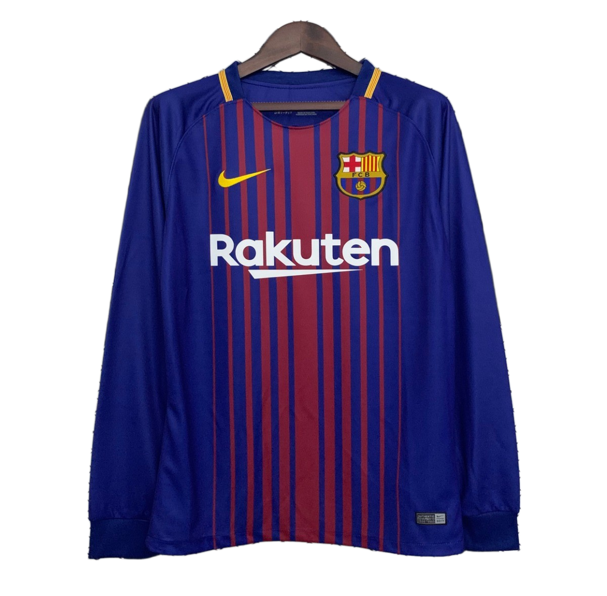FC Barcelona 2017/18 Home Jersey – Retro Version