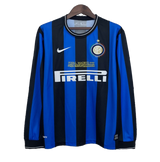 Inter Milan 2009/10 Home Jersey – Long Sleeve – Retro Version – Special Edition