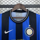 Inter Milan 2009/10 Home Jersey – Long Sleeve – Retro Version – Special Edition