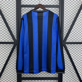 Inter Milan 2009/10 Home Jersey – Long Sleeve – Retro Version – Special Edition