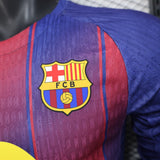 FC Barcelona 2025/26 Home Jersey – Player Version – Long Sleeve